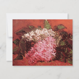 Lilas rosadas de Vincent van Gogh, Naturaleza muer