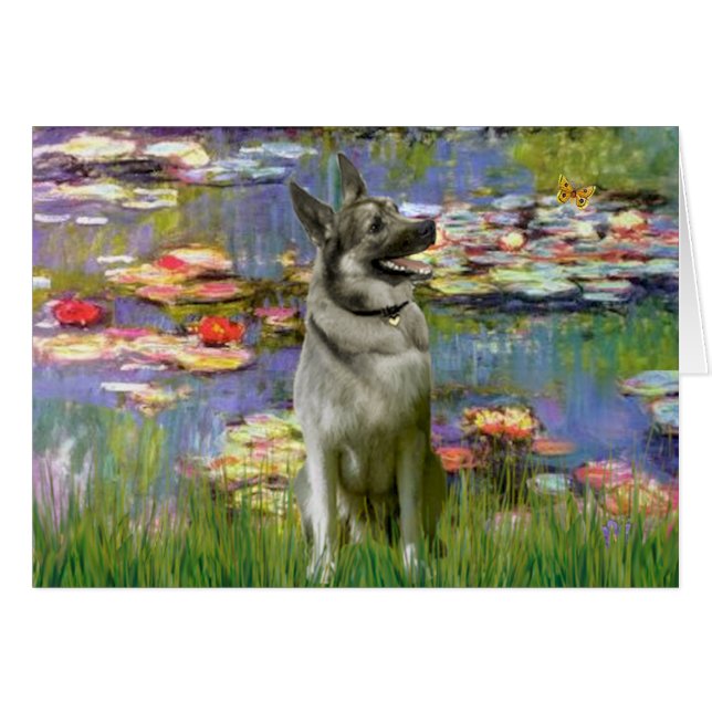 Lilies 2 - Elkhound noruego (Anverso (Horizontal))