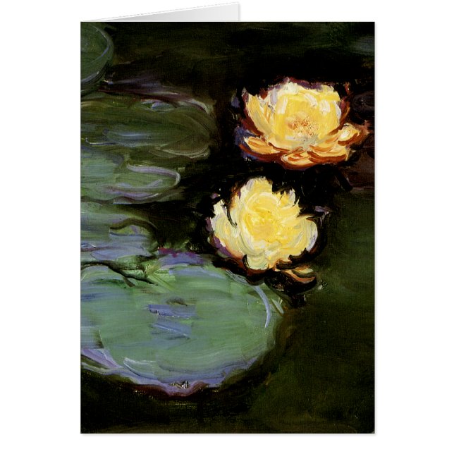 Lilies de agua: 1897-98 de Monet (Frente)