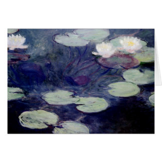 Lilies de agua rosada: 1897-99 de Monet