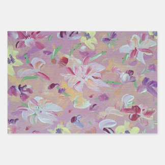 Lilies De Papel De Envoltura Del Valle