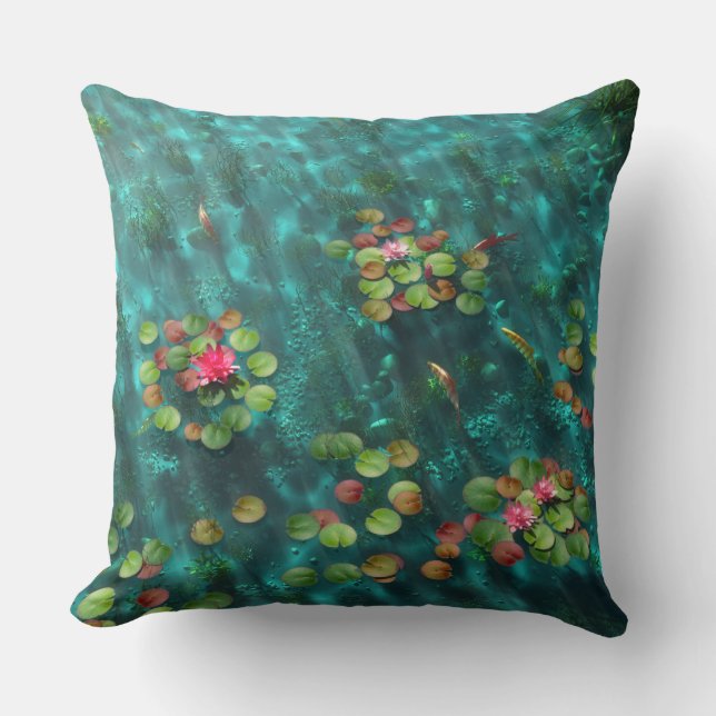 Lilies en la almohada de agua (Anverso)