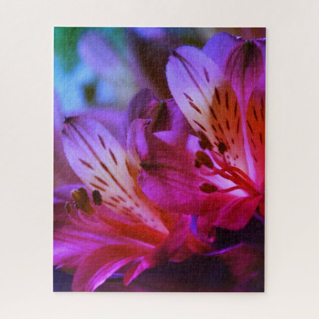 Lilies Floral Jigsaw Puzzle (Vertical)
