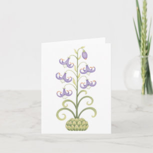 Lilies - Tarjeta de nota