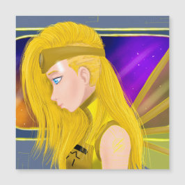 Lilin OC - Ángel Cyborg - Arte inspirado en Starse