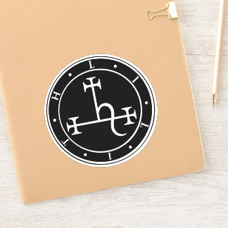 Lilith Sigil. Pegatina de foca de la diosa de la l