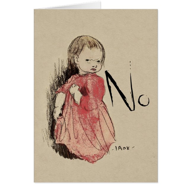 Lillan dice No Ivar Arosenius CC0993 (Frente)