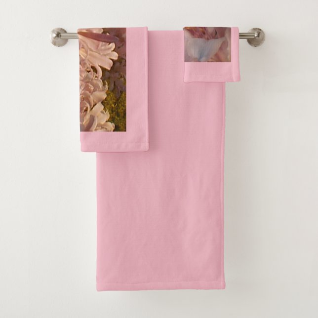 Lillies rosadas en flor (In situ)