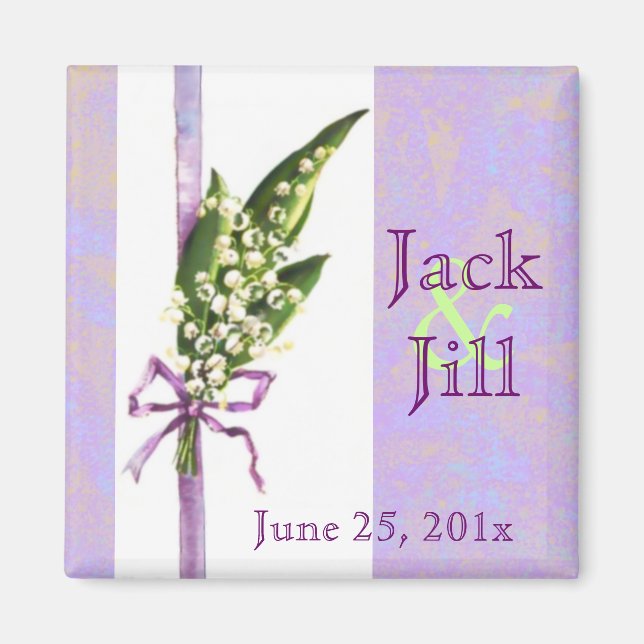 Lilly del imán del valle BRIDAL (Frente)