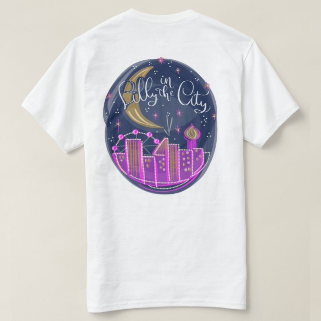 Lilly in the City - Logo de la camiseta (Reverso del diseño)