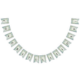 Lily acuarela de la bandera de Bunting Valley