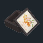 Lily bell art se llama caja de regalo de agradecim<br><div class="desc">Chica de flores u otro asistente de boda en caja de regalo favorece la boda ideal para mostrar su aprecio a sus chicas de flores u otros asistentes a su boda. Hermoso naranja oriental pintado Lily Bell, excelente arte. Diseño de boda de arte de calidad que forma parte del conjunto...</div>