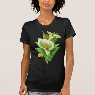 Lily de Pascua con camiseta negra, camiseta de pri