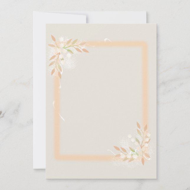 Lily del Papel Enmarcado del Valle (Anverso)