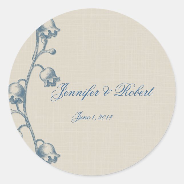 Lily del Valle en el Sello para sobres Linen (Anverso)