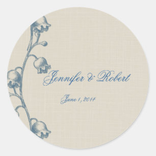 Lily del Valle en el Sello para sobres Linen