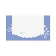 Lily of the Valley Boda Table Tarjeta de asiento