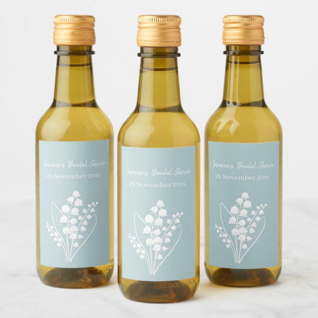 Lily Of The Valley Bouquet Bridal Shower (Botellas)