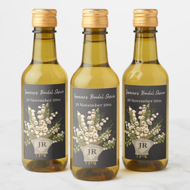 Lily Of The Valley Bouquet Bridal Shower (Botellas)