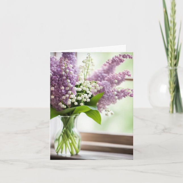 Lily of The Valley y Lilac Bouquet (Anverso)