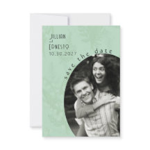 Lily of Valley || Sage Green Save the Date