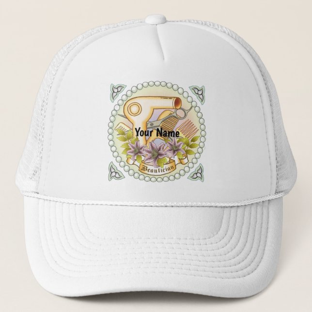 Lily Pearl Beautician gorra (Anverso)