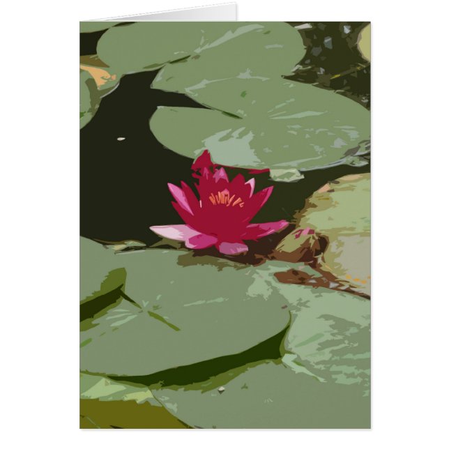 Lilypads Arte impresionista (Frente)