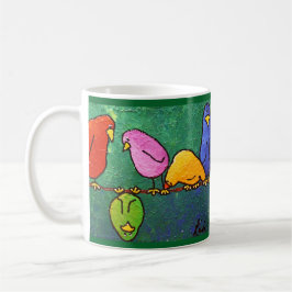 LimbBirds "Feelin abajo?" Taza de café