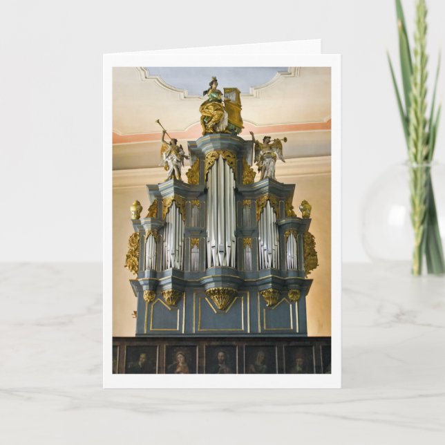 Limburg, tarjeta de órgano de Alemania (vertical) (Anverso)