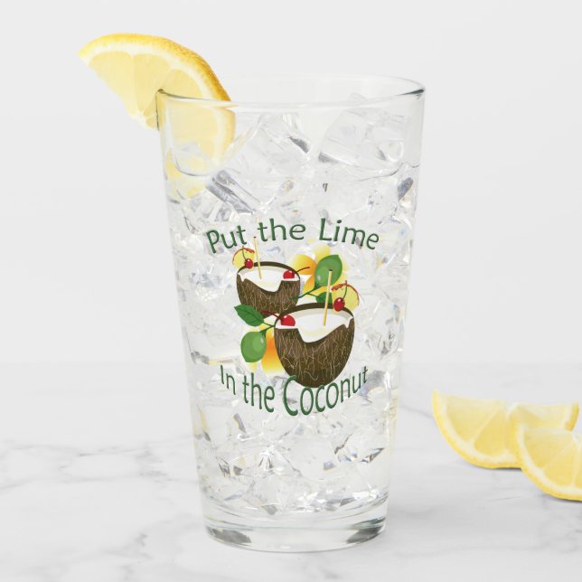 Lime en el coco (Anverso (hielo))