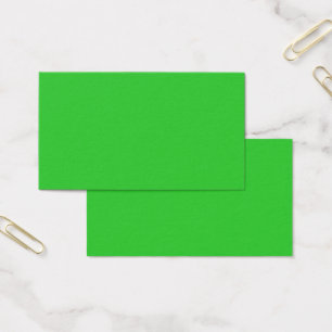 Lime Green Business Card