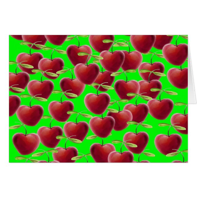 Lime Green Cherry Splash (Anverso (Horizontal))
