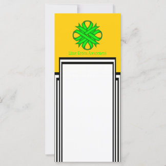 Lime Green Clover Ribbon por Kenneth Yoncich