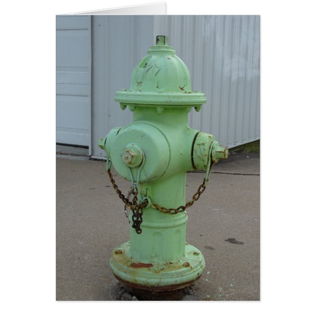 Lime Green Fire Hydrant (Frente)