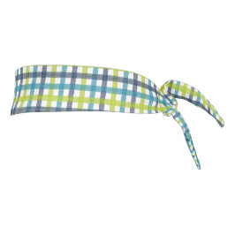 Lime Green, Naval y Turquesa Blue Plaid