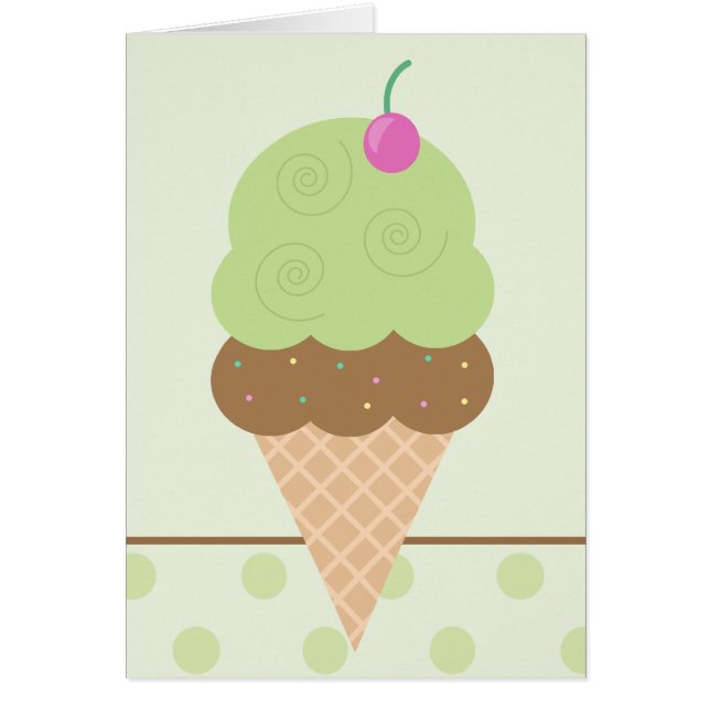 Lime Ice Cream Cone (Frente)