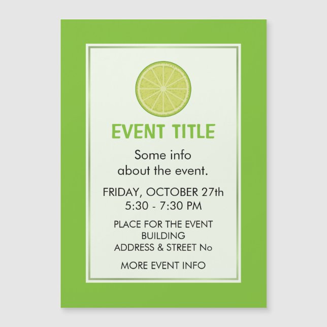 Lime Slice (Anverso)