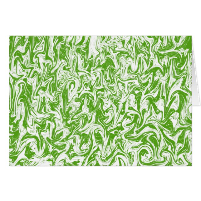 Lime & White Swirl (Anverso (Horizontal))