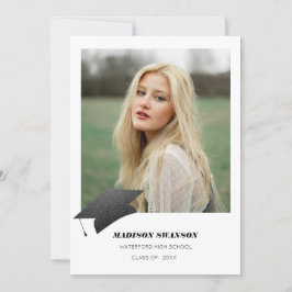 Límite de Invitación Minimalista negrita y moderna