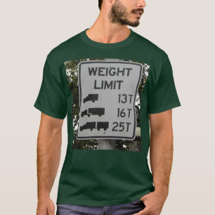 Límite de peso camiseta