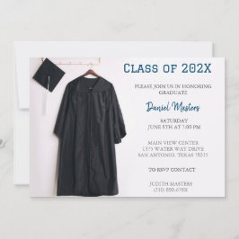 Límite del Partido de Graduación Azul e invitación