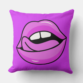 Límites rosados lanzar almohadas