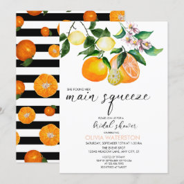 Limón | Citrus | Invitaciones a la ducha de novia