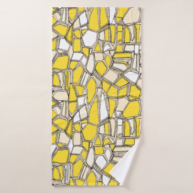 Limón POP BROKEN (Toalla de baño)
