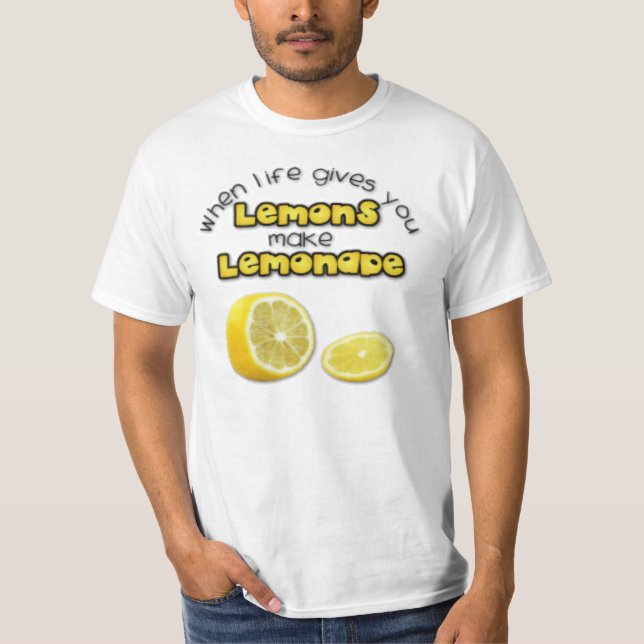 Limonada - camiseta del valor (Anverso)