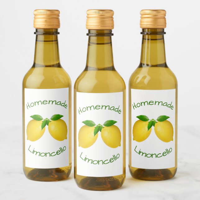 Limoncello casero (Botellas)