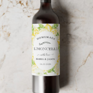 Limoncello Lemon Tree Favorito Mini Etiqueta de bo