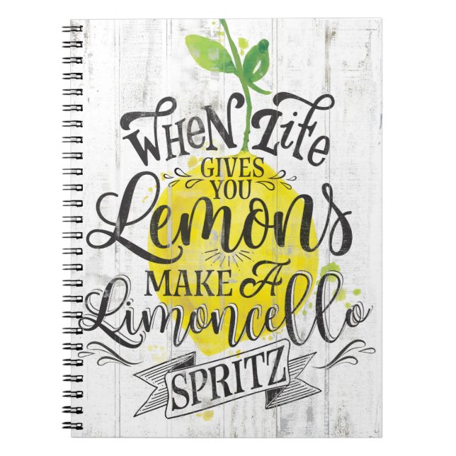 Limoncello Spritz el cuaderno (Frente)