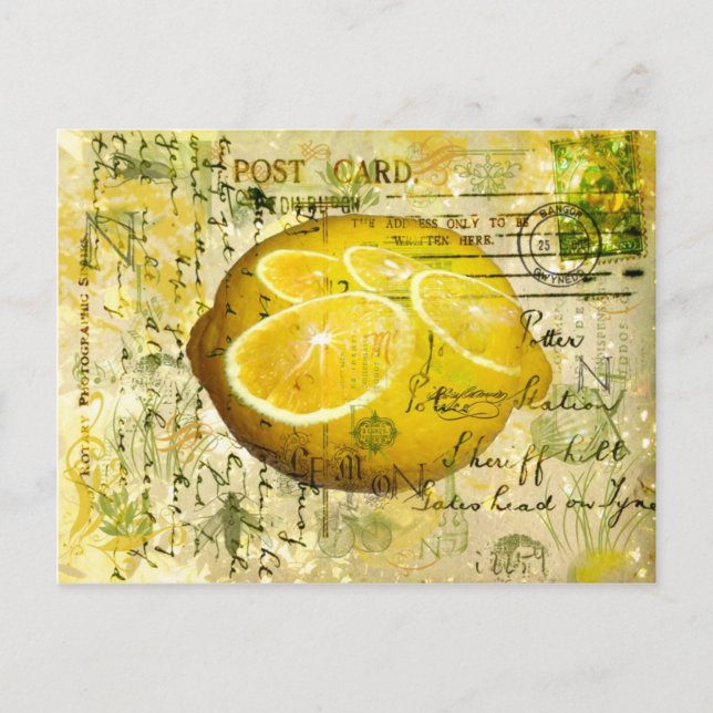 Limones de la postal (Anverso)