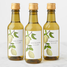 Limones Pintados al Estilo Mediterráneo Moderno